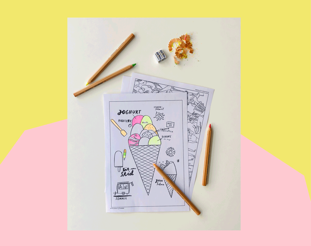 Ausmalbilder Freebie